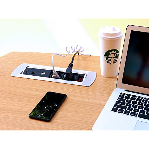 Multi Tischsteckdose 2 x Schuko Steckdose 2 x USB 1 x RJ45 1 x HDMI mit Schalter voll verkabelt Alu Multi Tischsteckdose 2 x Schuko Steckdose 2 x USB 1 x RJ45 1 x HDMI mit Schalter voll verkabelt Alu von NCC-Licht