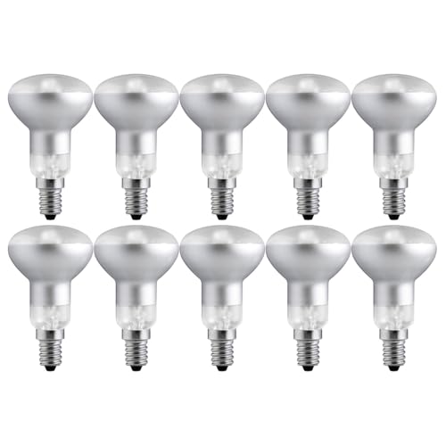 NCC-Licht 10 x Eco Halogen Leuchtmittel R50 Reflektor 30° 28W E14 warmweiß, stufenlos dimmbar, Ersatz für Reflektorlampe 40W von NCC-Licht