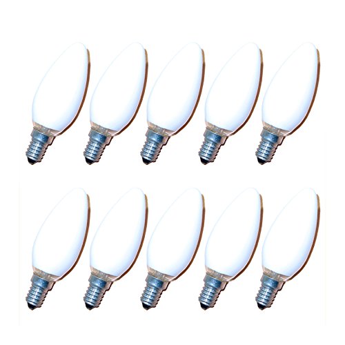 NCC-Licht 10 x Glühlampe Kerzen E14 Opal weiß mattiert Softone Leuchtmittel Glühbirnen warmweiß dimmbar -> 60 Watt NCC-Licht 10 x Glühlampe Kerzen E14 Opal weiß mattiert Softone Leuchtmittel Glühbirnen warmweiß dimmbar -> 60 Watt von NCC-Licht