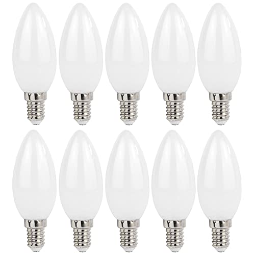 NCC-Licht 10 x LED Filament Leuchtmittel Kerze C35 1W E14 matt 100lm 827 warmweiß 2700K NCC-Licht 10 x LED Filament Leuchtmittel Kerze C35 1W E14 matt 100lm 827 warmweiß 2700K von NCC-Licht