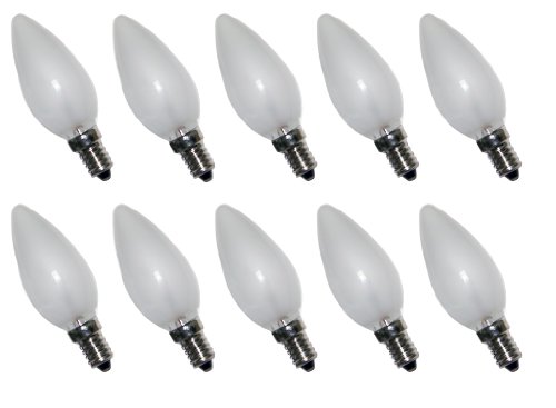 NCC-Licht 10x Glühbirne Glühlampe Kerze E14 60W MATT Lampe von NCC-Licht