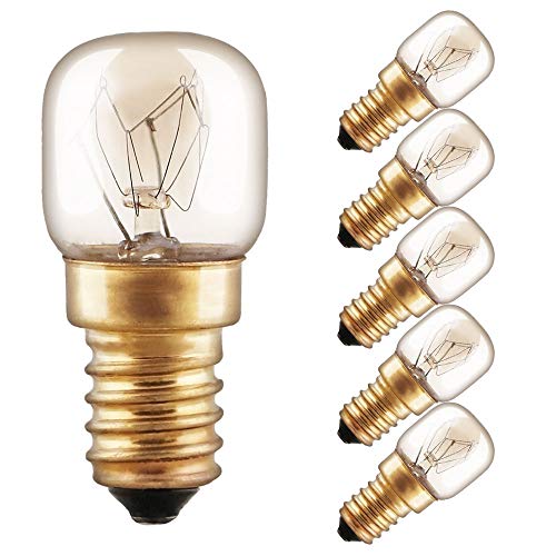 NCC-Licht 5 x Backofenlampe Glühbirne 15W E14 klar Glühlampe T22 Röhre 300° Doppelwendel NCC-Licht 5 x Backofenlampe Glühbirne 15W E14 klar Glühlampe T22 Röhre 300° Doppelwendel von NCC-Licht
