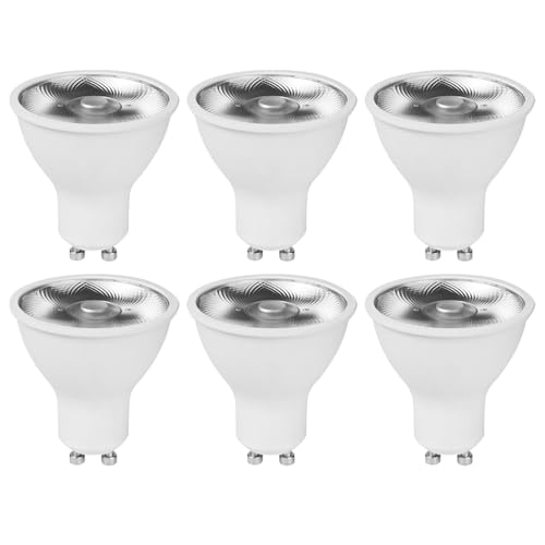 NCC-Licht 6 x LED Leuchtmittel Reflektor 6W GU10 Linse 435lm Warmweiß 3000K Spot 10° von NCC-Licht
