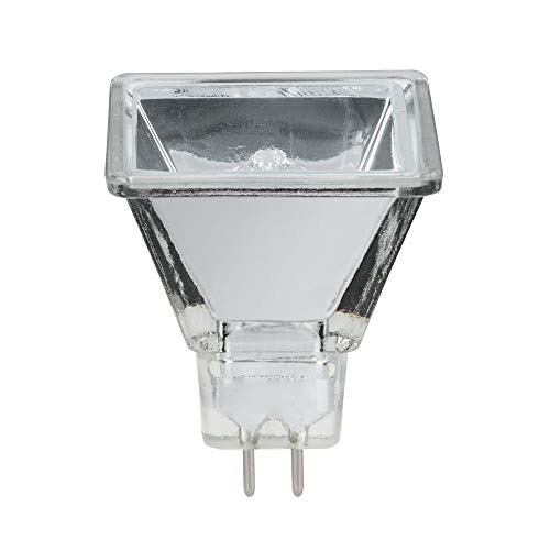 NCC-Licht Halogen Reflektorlampe Quadro 20W GU5,3 2000h Silber quadratisch warmweiß 2900K dimmbar 75° von NCC-Licht