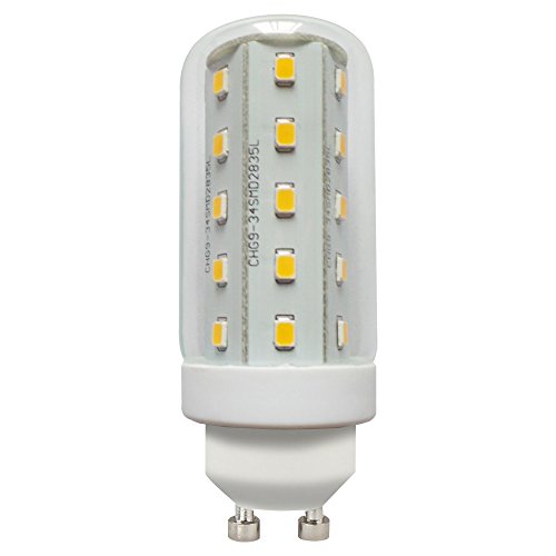 NCC-Licht LED Leuchtmittel T30 Röhre 4W GU10 Corn 3000K warmweiß 360° von NCC-Licht