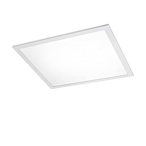 NCC-Licht LED Panel eckig 62x62cm Weiß IP20 35W 3850lm 830 Warmweiß 3000K 120° von NCC-Licht