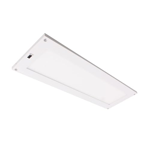 NCC-Licht LED Unterbauleuchte Salva Panel Weiß 30x10cm 5W 230lm warmweiß 3000K Dimmbar mit Sensor von NCC-Licht