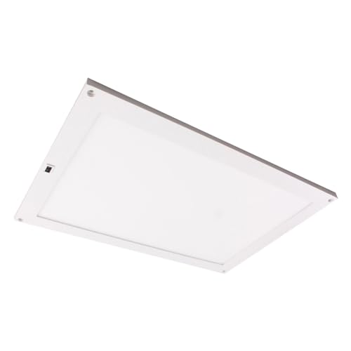 NCC-Licht LED Unterbauleuchte Salva Panel Weiß 30x20cm 7,5W 450lm warmweiß 3000K Dimmbar mit Sensor von NCC-Licht