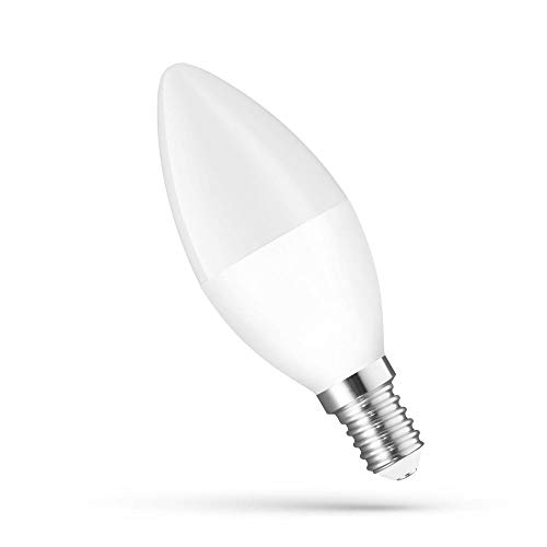 Spectrum Smart LED Leuchtmittel Kerze 5W = 35W E14 matt Warmweiß bis Tageslichtweiß 2700K-6500K Tuya Wi-fi dimmbar Spectrum Smart LED Leuchtmittel Kerze 5W = 35W E14 matt Warmweiß bis Tageslichtweiß 2700K-6500K Tuya Wi-fi dimmbar von NCC-Licht