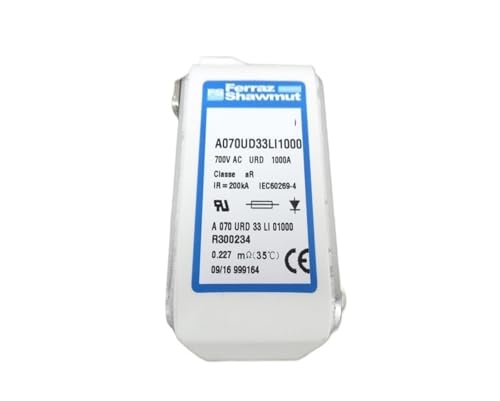 NCCNATMHP Sicherungen: A070UD33LI800 P300232 / A070UD33LI900 Q300233 / A070UD33LI1000 R300234 / A070UD33LI1100 S300235 / A070UD33LI1250 T300236(A070UD33LI1000) von NCCNATMHP