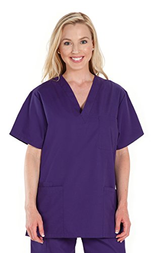 NCD Medical/Prestige Medical 302-GRP-3X Scrub Top, Grape, 3XL von NCD Medical/Prestige Medical