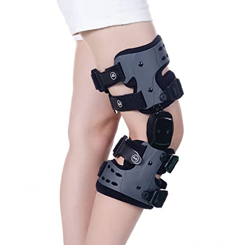 NCLCPVO Verstellbare Knieorthese Mit Osteoarthritis-entlastung Gelenkige Verstellbare Knieorthese Stabilisierende Knieorthese Zum Schutz Und Zur Wiederherstellung, Linkes Oder Rechtes Bein 502 von NCLCPVO