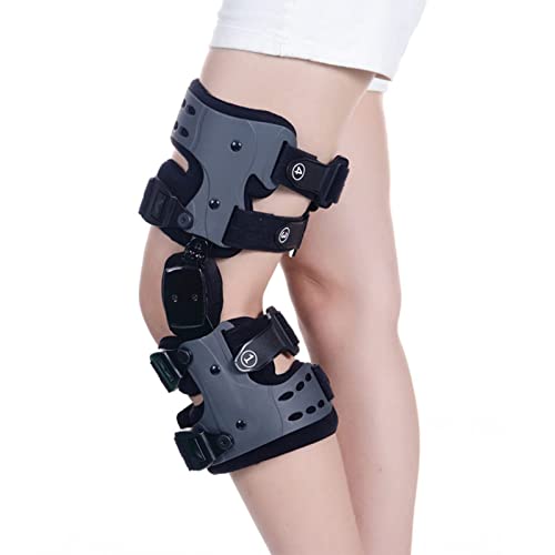 NCLCPVO Verstellbare Knieorthese Mit Osteoarthritis-entlastung Gelenkige Verstellbare Knieorthese Stabilisierende Knieorthese Zum Schutz Und Zur Wiederherstellung, Linkes Oder Rechtes Bein 502 von NCLCPVO