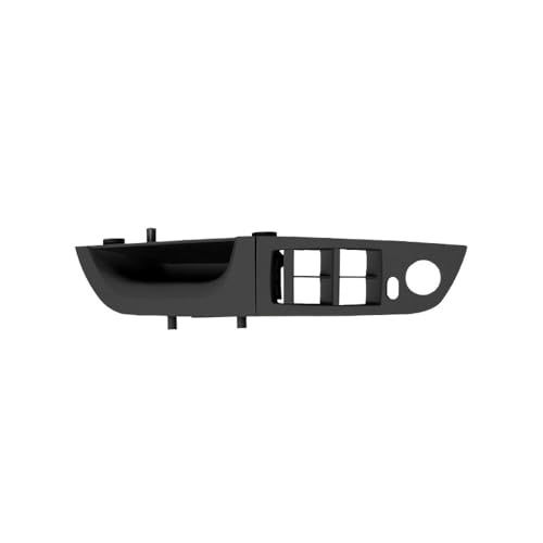 NCOUUOCN Hauptgriff Fahrertür für BMW 3er E90 E91 316 318 320 325 328 Fahrertürgriff Auto Innengriff Innenraum Fahrerfensterschalter Armlehne Verkleidung Pull Zierabdeckung (355mm, General, Schwarz) von NCOUUOCN