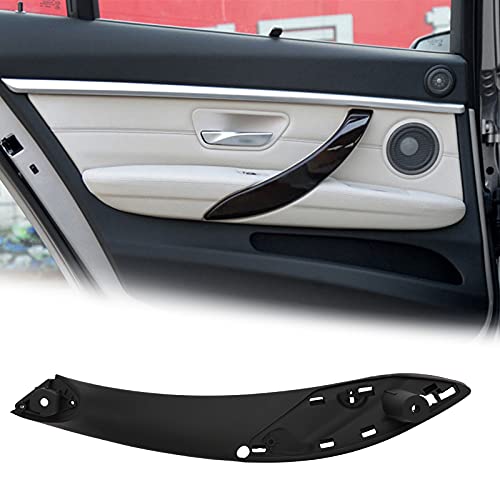 NCOUUOCN Innentürgriff Zugband Haltegriff Abdeckung Tür Armlehne Halterung Panel Griff Zierblende Passend für: BMW F30/F31/F34/F80 F32/F33/F36/F82/F83 (Links, Vordersitz, Schwarz) von NCOUUOCN