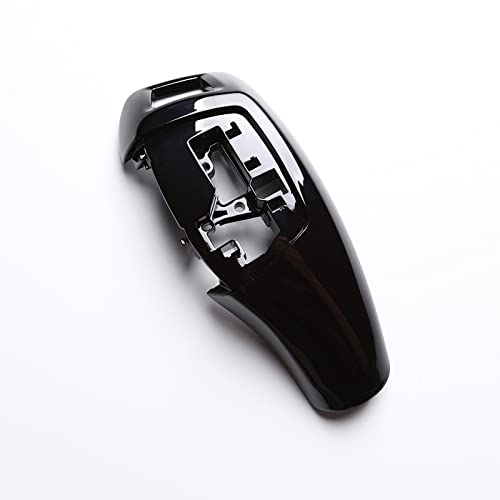 NCOUUOCN LHD RHD ABS Carbon Fiber Schalthebel Knob Abdeckung Kompatibel mit BMW F20 F22 F30 F35 F36 F10 F18 F07 F06 F01 X3 X4 F25 F16 (PIANO BLACK, LHD) von NCOUUOCN