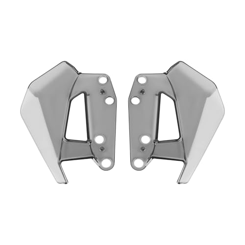 NCSAJCNX Kompatibel mit BMW R1300GS R 1300 GS Seitenwindabweiser Motorradspoiler Windschutzscheibe Windschutzscheibe GS1300 R1300 GS R 1300GS 2023 2024(Titanium) von NCSAJCNX