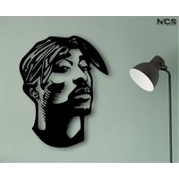 Tupac Holz Wandkunst, Holzwand-Dekor, Poster, Wohnzimmer 2Pac, Dekor, Geschenke Für Männer, Schlafzimmer Rap Musik Tupac Holz Wandkunst, Holzwand-Dekor, Poster, Wohnzimmer 2Pac, Dekor, Geschenke Für Männer, Schlafzimmer Rap Musik von NCSWOODART
