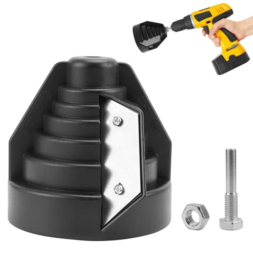 NCTNCX PE-Rohr Entgrater AnfasgeräT PVC Rohrentgrater Entgrater FüR Kunststoffrohre Mit Bohreranschluss FüR Handbohrmaschi Fasenwerkzeug FüR 20 25 32 40 50 63mm Rohre von NCTNCX