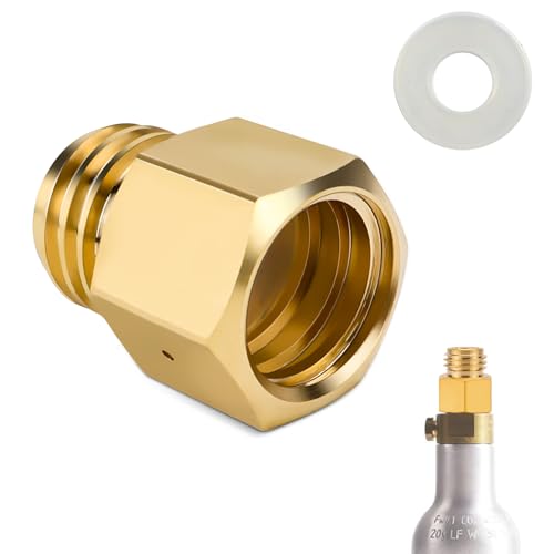 NCTNCX Soda-Zylinder-Stream-Gewinde Wandelt FüR Quooker Co2 Flasche 1 StüCk Messing Co2 Adapter Weiblich Tr21-4 In Male Tr21-3 NCTNCX Soda-Zylinder-Stream-Gewinde Wandelt FüR Quooker Co2 Flasche 1 StüCk Messing Co2 Adapter Weiblich Tr21-4 In Male Tr21-3 von NCTNCX
