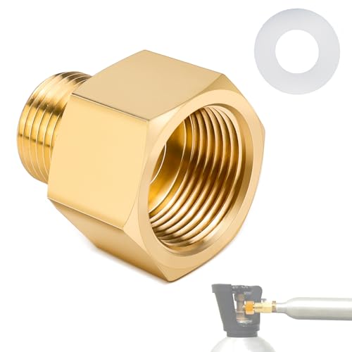 NCTNCX Soda-Zylinder-Stream-Gewinde Wandelt FüR Quooker Cube Tank 1 StüCk Messing Co2 Adapter Innengewinde G3/4 Auf AußEngewinde W21,8 NCTNCX Soda-Zylinder-Stream-Gewinde Wandelt FüR Quooker Cube Tank 1 StüCk Messing Co2 Adapter Innengewinde G3/4 Auf AußEngewinde W21,8 von NCTNCX