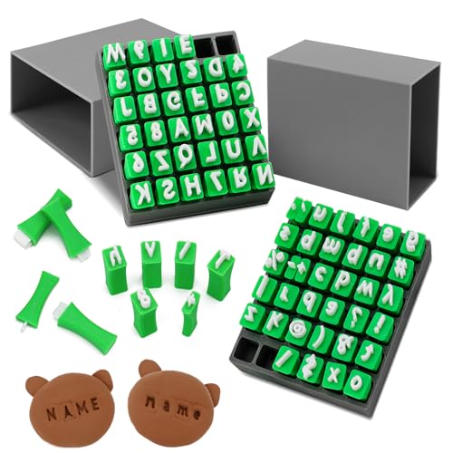 NCTNCX Ton Stempel Buchstaben Set 72 StüCk Tonstempel Mit Anzahl,Symbol Alphabet Buchstabenstempel FüR TöPfern Und Keramik,Kunsthandwerk,DIY-Projekte NCTNCX Ton Stempel Buchstaben Set 72 StüCk Tonstempel Mit Anzahl,Symbol Alphabet Buchstabenstempel FüR TöPfern Und Keramik,Kunsthandwerk,DIY-Projekte von NCTNCX