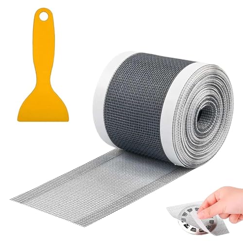NCZCDZSW Haarsieb Dusche 70mm x 10m Abflusssieb Dusche mit Plastikspatel Selbstklebend Haarsieb Badewanne Duschabfluss Haarfänger Aufkleber Abfluss Haarfänger für BadewanneBalkon Küche Bad von NCZCDZSW