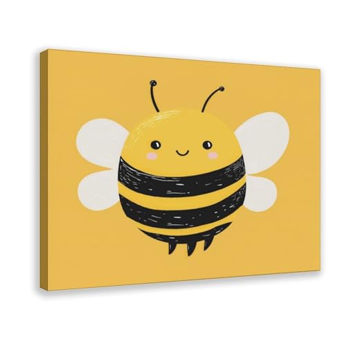Hummel-Insekten-Druck, Kinderzimmer, Poster, Leinwand, Poster, Wandkunst, Dekordruck, Bild Gemälde für Wohnzimmer, Schlafzimmer, Dekoration, 30 x 45 cm Hummel-Insekten-Druck, Kinderzimmer, Poster, Leinwand, Poster, Wandkunst, Dekordruck, Bild Gemälde für Wohnzimmer, Schlafzimmer, Dekoration, 30 x 45 cm von NDGSA