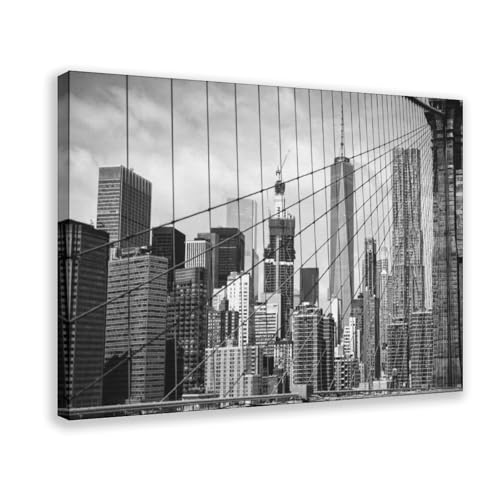 NDGSA Brooklyn Bridge Bauposter, Leinwand, Poster, Schlafzimmer, Dekoration, Landschaft, Büro, Raumdekoration, Geschenk, 20 x 30 cm NDGSA Brooklyn Bridge Bauposter, Leinwand, Poster, Schlafzimmer, Dekoration, Landschaft, Büro, Raumdekoration, Geschenk, 20 x 30 cm von NDGSA