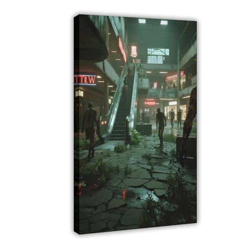 NDGSA Leinwandposter "The Abandoned Shopping Centre Is Overrun by Zombies", Wandkunst, Dekordruck, Bild Gemälde für Wohnzimmer, Schlafzimmer, Dekoration, 20 x 30 cm NDGSA Leinwandposter "The Abandoned Shopping Centre Is Overrun by Zombies", Wandkunst, Dekordruck, Bild Gemälde für Wohnzimmer, Schlafzimmer, Dekoration, 20 x 30 cm von NDGSA
