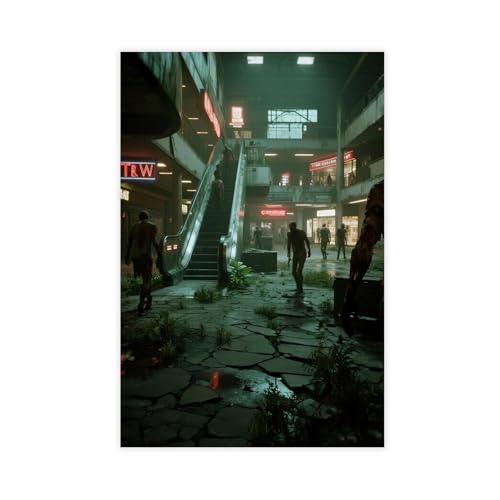 NDGSA Leinwandposter "The Abandoned Shopping Centre Is Overrun by Zombies", Wandkunst, Dekordruck, Bild Gemälde für Wohnzimmer, Schlafzimmer, Dekoration, 60 x 90 cm NDGSA Leinwandposter "The Abandoned Shopping Centre Is Overrun by Zombies", Wandkunst, Dekordruck, Bild Gemälde für Wohnzimmer, Schlafzimmer, Dekoration, 60 x 90 cm von NDGSA