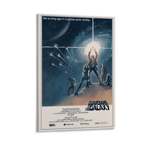 NDIEHA Filmposter "Guardians of The Galaxy", Leinwanddruck, für Schlafzimmer oder Wohnzimmer, Galerie, Wanddekoration, 40 x 60 cm, Rahmen "Guardians of the Galaxy"-Film NDIEHA Filmposter "Guardians of The Galaxy", Leinwanddruck, für Schlafzimmer oder Wohnzimmer, Galerie, Wanddekoration, 40 x 60 cm, Rahmen "Guardians of the Galaxy"-Film von NDIEHA