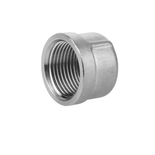 NDJQY 90 x 63 mm 304 Edelstahl äußere Schraube Stopfen 1/2 3/4 1 Zoll Innenschraube Stopfen 1/8 1/4 3/8 Wasserrohrstopfen Kappe Schottstopfen (C,1/2 Zoll) von NDJQY