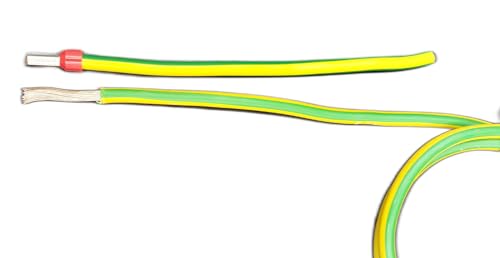 Erdungskabel 10mm² - Grün/Gelb - H07V-K - Aderleitung feindrähtig flexibel (5m) von NDN-Tech24