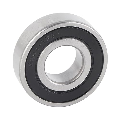 NDNCZDHC 10 Stück 6204-2RS Lager 15 Grad 20x47x14mm Hochgeschwindigkeits-Doppelseitiger Versiegel-Kugellager von NDNCZDHC