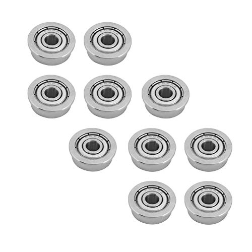 NDNCZDHC 10 Stück F624ZZ Flanschkugellager, 4 x 13 x 5 mm, universelle, doppelt geschirmte Miniatur-Flanschkugellager NDNCZDHC 10 Stück F624ZZ Flanschkugellager, 4 x 13 x 5 mm, universelle, doppelt geschirmte Miniatur-Flanschkugellager von NDNCZDHC