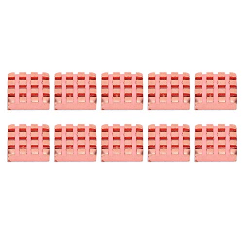 NDNCZDHC 10 Stück Kleine Kühlkörper P14 X 4 X 14 Kühlkörper aus Messing, Mini-Heizkörper Für IC-Modul, PC, Computer, LED, PCB NDNCZDHC 10 Stück Kleine Kühlkörper P14 X 4 X 14 Kühlkörper aus Messing, Mini-Heizkörper Für IC-Modul, PC, Computer, LED, PCB von NDNCZDHC
