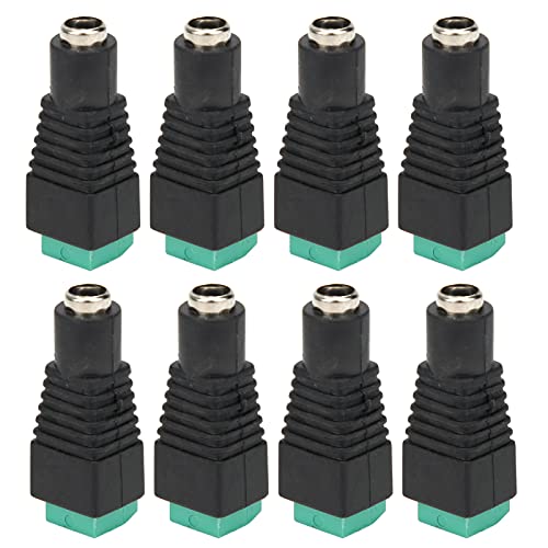 NDNCZDHC 100PCS DC DC FEMALISCHER ANLEINE AMPERSADAPTER, 80W 5 V bis 38 V INDUSTRIAL SOCK JACK CONNECTOR FÜR DIESCHAFTENKAMERA -LED -Streifen von NDNCZDHC