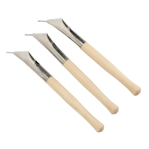 NDNCZDHC 3pcs Keramik Batik Druckstift, Stoffmalereiwerkzeuge, Tonschnitzwerkzeuge zum Zeichnen auf Stofftuch von NDNCZDHC