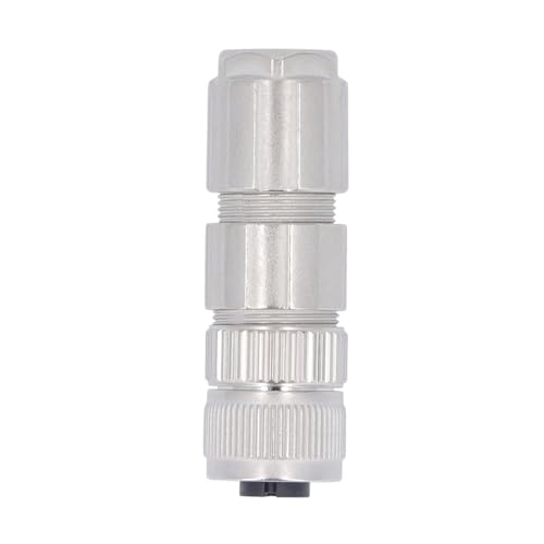 NDNCZDHC M12 4 Pin Aviation Connector, Straight Type IP67 AC50V DC60V Fireproof Flame Retardant Aviation Connector von NDNCZDHC