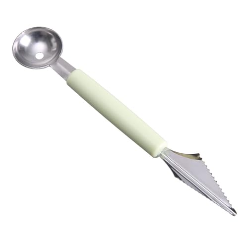 NDNCZDHC Melonen-Baller-Schaufel, 6,9 im Doppelkopf-Obstball-Bagger, Edelstahl-Wassermelone-Bagger, Eiscreme-Baller-Bagger von NDNCZDHC