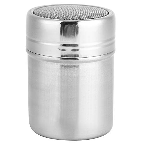 NDNCZDHC Puderförmiger Zucker-Shaker-Duster, Feiner Mesh-Bagger, Zimt-Shaker-Mehl-Sieb aus Edelstahl, für Mehl-Zimt-Kaffee-Würze NDNCZDHC Puderförmiger Zucker-Shaker-Duster, Feiner Mesh-Bagger, Zimt-Shaker-Mehl-Sieb aus Edelstahl, für Mehl-Zimt-Kaffee-Würze von NDNCZDHC