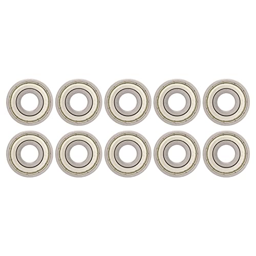 Ndnczdhc 10 pcs Deep Rillenkugellager, 32 mm / 1,3 Zoll Außendurchmesser 12 mm / 0,5 Zoll Innendurchmesser 6201Z Kugellager von NDNCZDHC