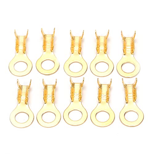 Ndnczdhc 100 Stcs Lug Ring -Klemmen, M4x4,2mm Messingdrahtanschlüsse, kaltgepresstes Kabel -Cable -Crimp -Enden -Anschluss Ndnczdhc 100 Stcs Lug Ring -Klemmen, M4x4,2mm Messingdrahtanschlüsse, kaltgepresstes Kabel -Cable -Crimp -Enden -Anschluss von NDNCZDHC