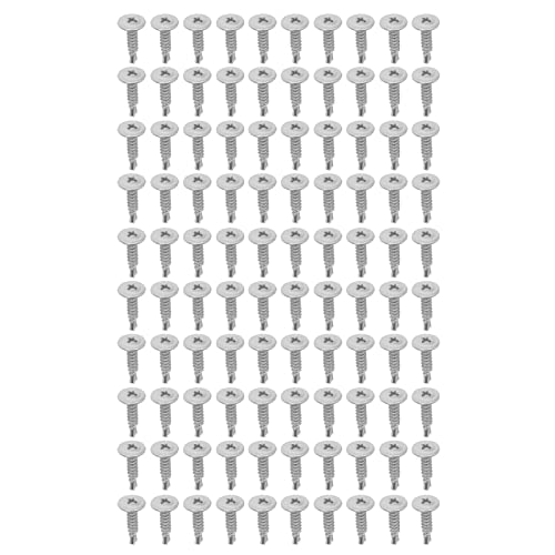 Ndnczdhc 100pcs Selbstbohrschrauben, 4,2 x 199 mm glatte Oberflächen runde Waschmaschinen -Selbstbohrschrauben für Metall Ndnczdhc 100pcs Selbstbohrschrauben, 4,2 x 199 mm glatte Oberflächen runde Waschmaschinen -Selbstbohrschrauben für Metall von NDNCZDHC