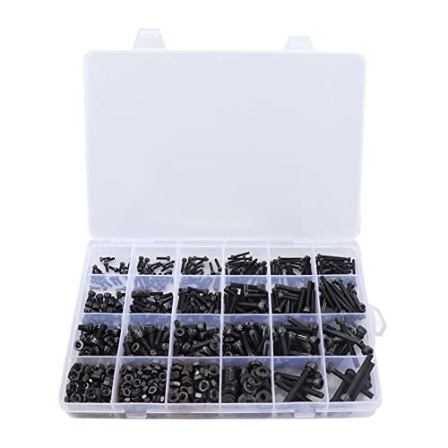 Ndnczdhc 1203pcs metrische Schrauben Sortiment Kit, Flachwaschschlüssel -Befestigungsstockschrauben und Muttern Kit Metrikschraube Sortiment Ndnczdhc 1203pcs metrische Schrauben Sortiment Kit, Flachwaschschlüssel -Befestigungsstockschrauben und Muttern Kit Metrikschraube Sortiment von NDNCZDHC
