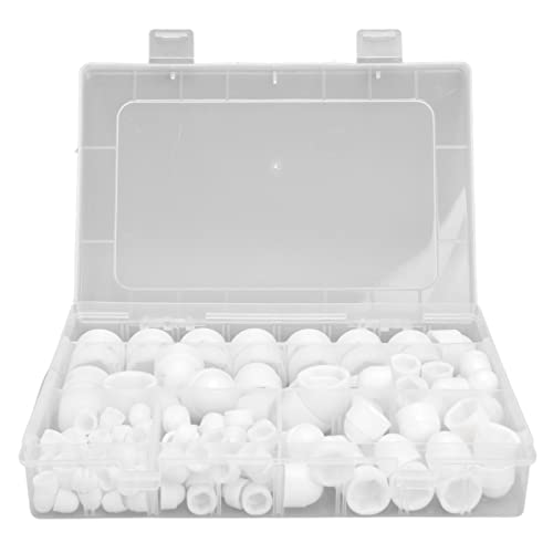 Ndnczdhc 160pcs Sechskantmutterabdeckung, M4 M5 M6 M8 M10 M12 6 Größen Hardware und Home Dekoration ohne Schrauben Ndnczdhc 160pcs Sechskantmutterabdeckung, M4 M5 M6 M8 M10 M12 6 Größen Hardware und Home Dekoration ohne Schrauben von NDNCZDHC