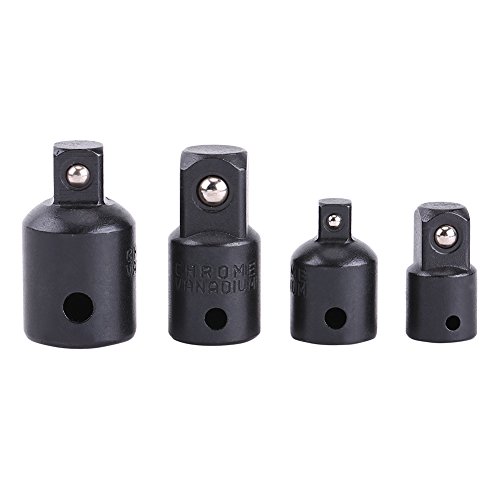 Ndnczdhc 4 -Stück -Impact -Socket -Adapter -Set, 1/4 "3/8" 1/2 "Antriebssocket -Schraubenschlüssel -Konverter -Adapter von NDNCZDHC