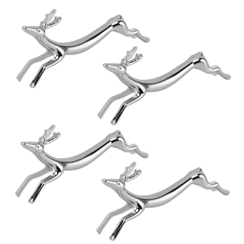 Ndnczdhc 4pcs Tierform Chopstick -Stand Ruh, Metallhalter Chopstick Ständer, Stäbchen REHE -HALTER FÜR HAFTEBELS GEBEN Löffel (Reh) von NDNCZDHC