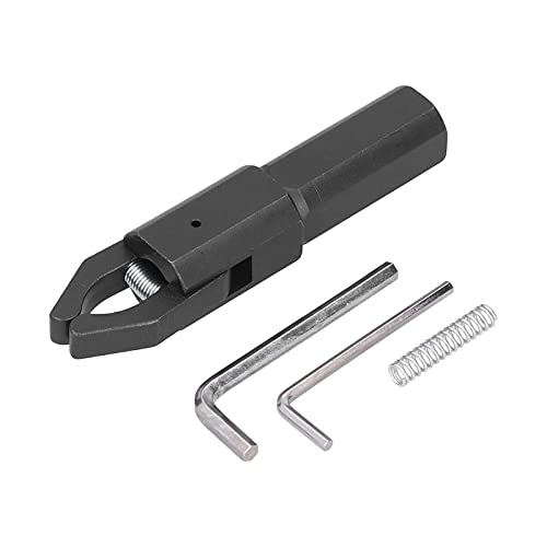 Ndnczdhc CNC-Drehmaschinen-Stabzieher-Werkzeug, Gesamtlänge 160 mm / 6,3 Zoll, Federausziehbares Design, Integrierte Backen, gehärteter Griff, CNC-Stabzieher (25 * 25 mm) von NDNCZDHC